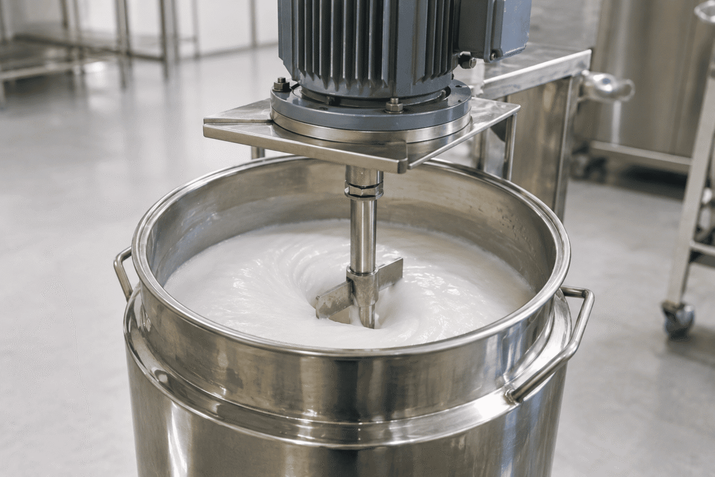 alasan produsen butuh mixer sabun