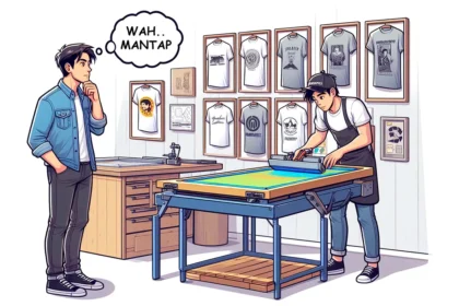 tips membuat kaos event