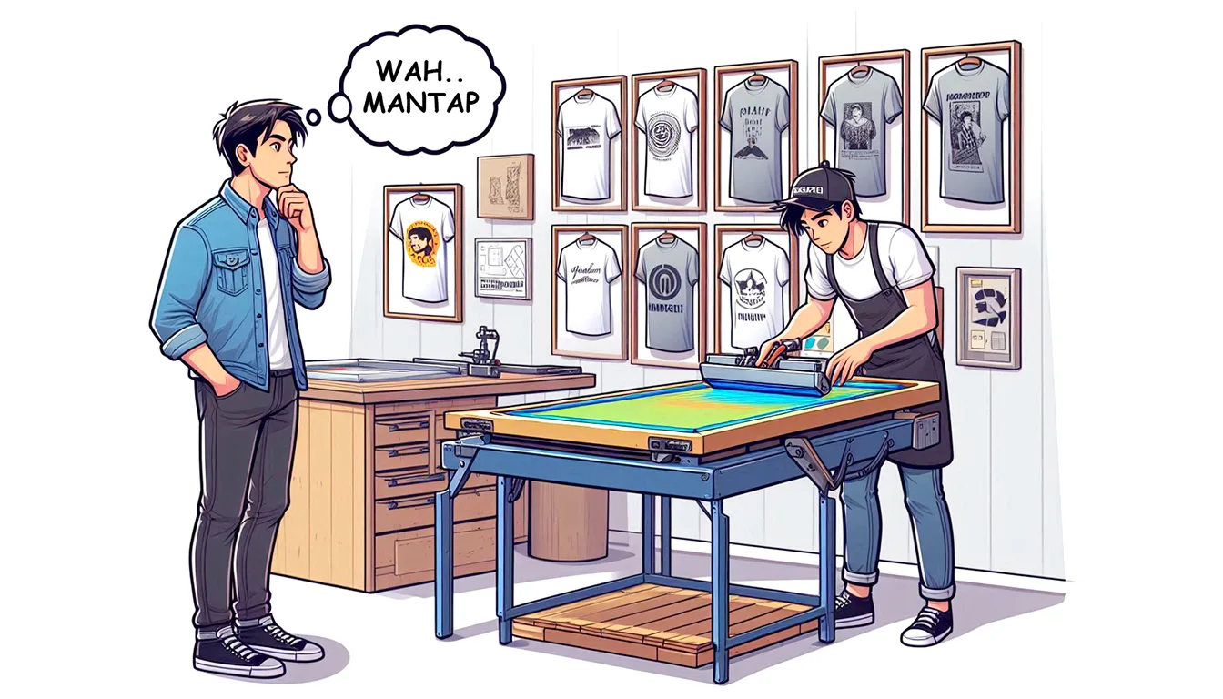 tips membuat kaos event