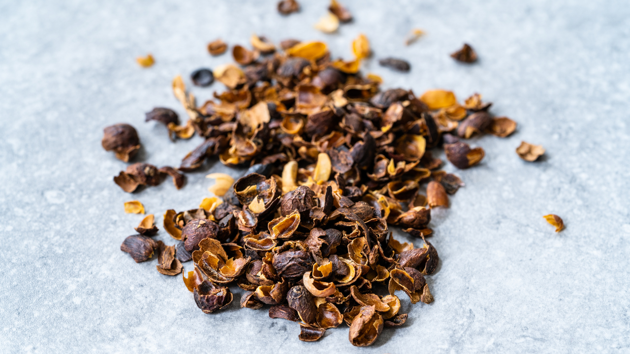 kulit kopi kering