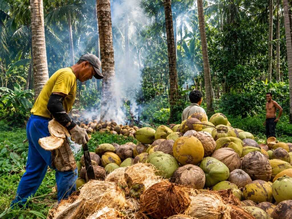 usaha pengolahan kelapa rumahan
