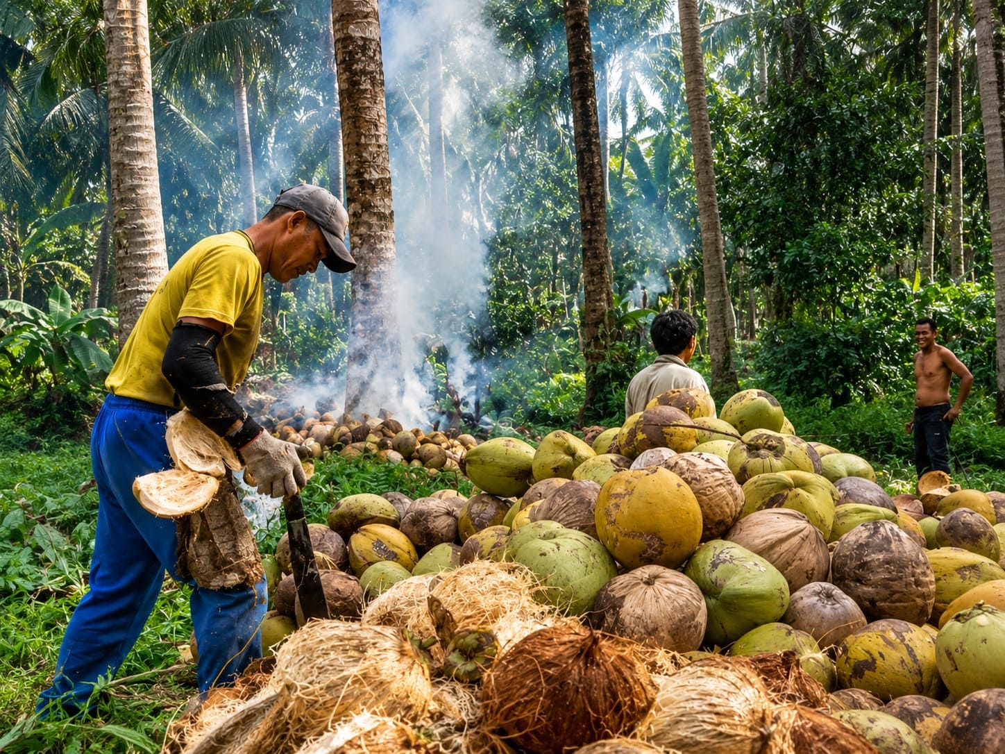 usaha pengolahan kelapa rumahan