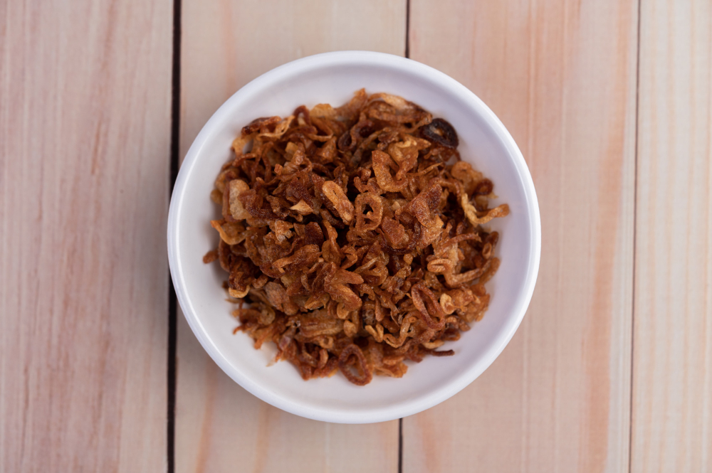 cara menggoreng bawang agar renyah