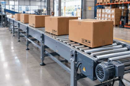 cara kerja conveyor pemindah barang