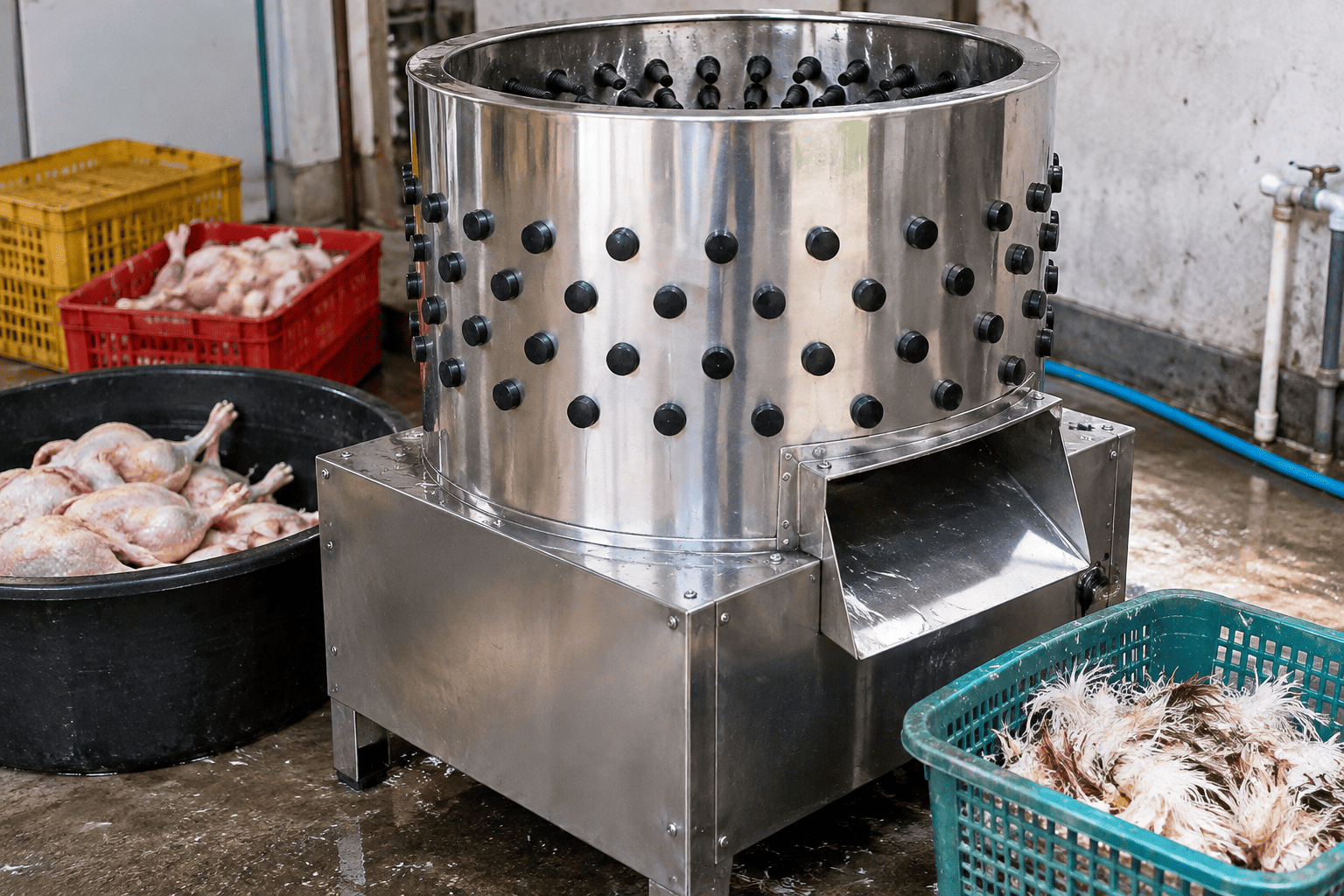 cara agar bulu ayam mudah dicabut