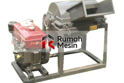 cara kerja mesin pencacah rumput