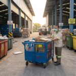 cara menjaga gerobak sampah awet