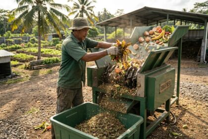 cara mengurangi volume sampah organik