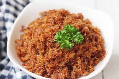 cara membuat serat abon tidak hancur
